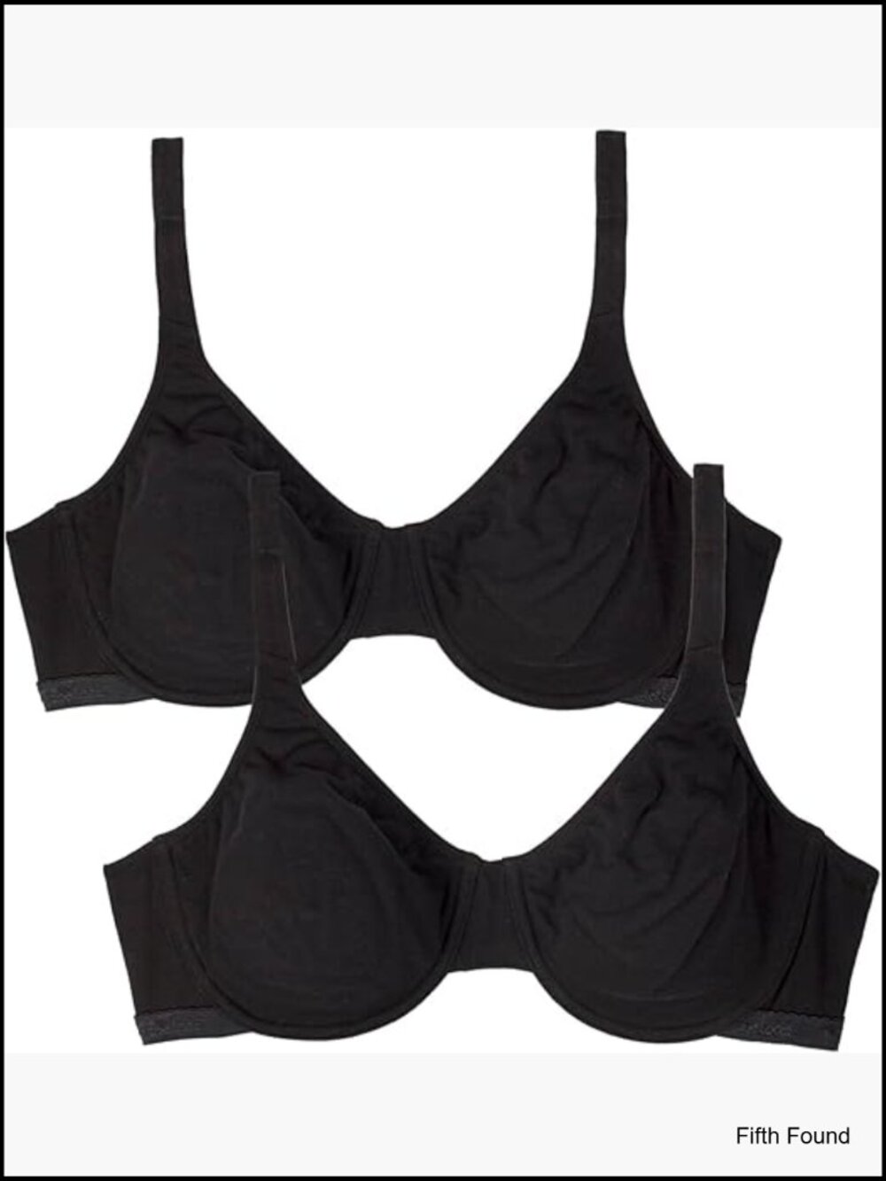 Full Coverage Unlined Underwire Bra - Cotton Stretch